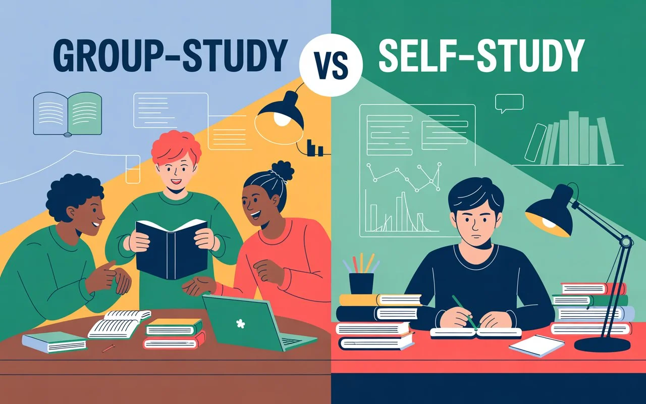 Group-Study vs Self-Study: Which Method is More Effective for Students?