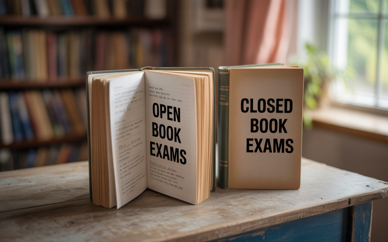 Open Book vs Closed Book Exams: Complete Student Guide (With Pros & Cons)
