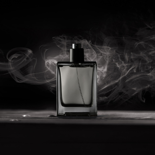 Black White Modern Initial Letter Perfume Logo (3)